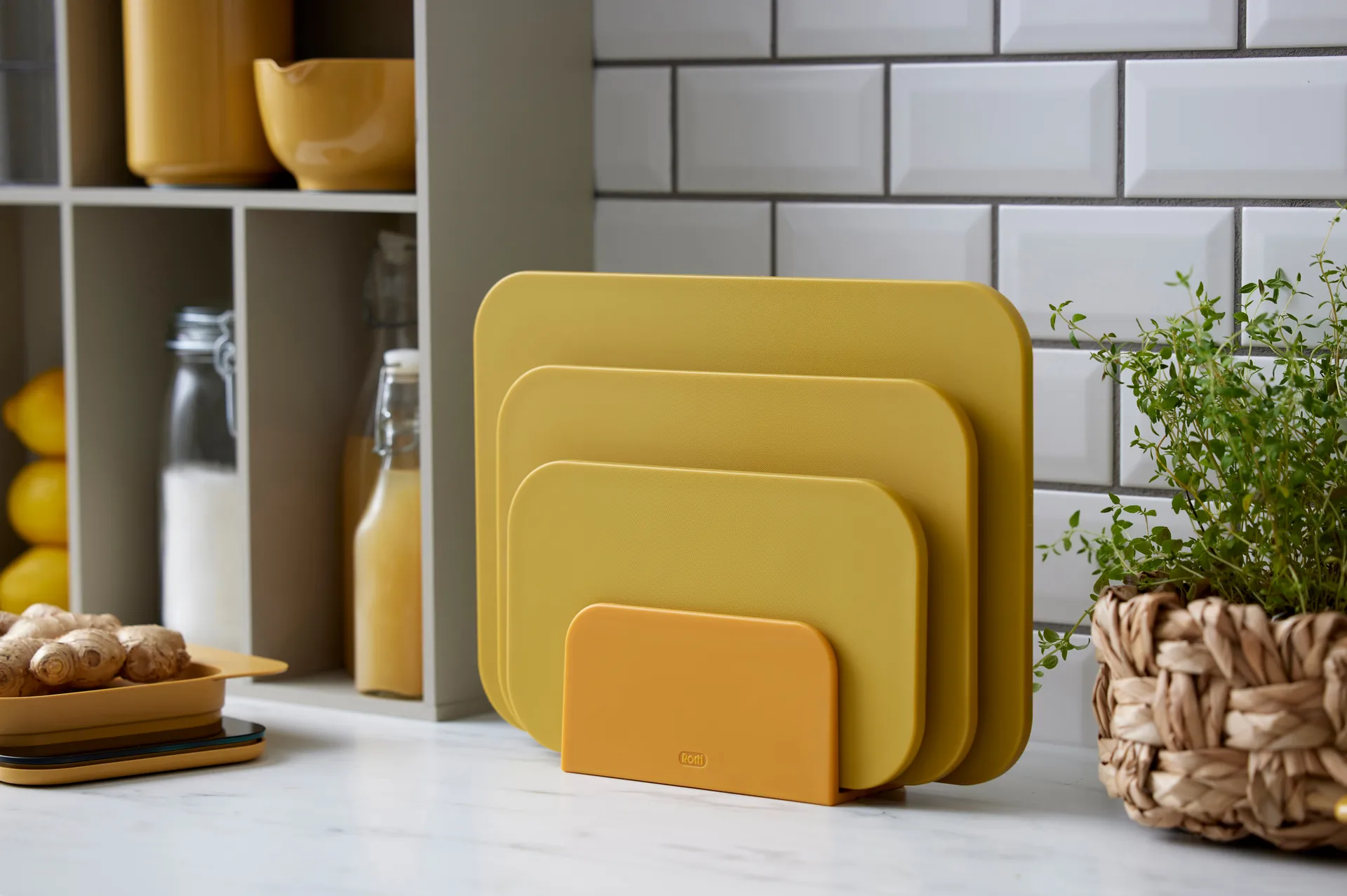 Choptima snijplank S 16x26,5 cm, Curry Rosti