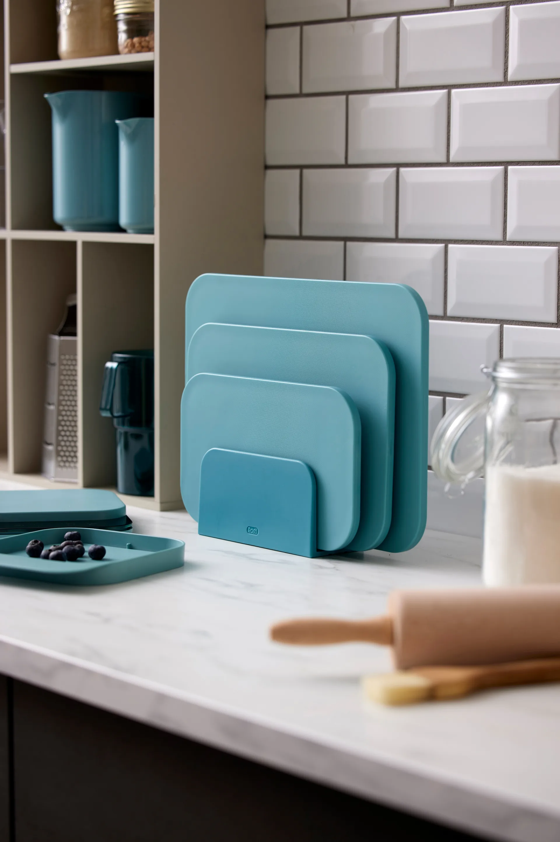 Choptima snijplank S 16x26,5 cm, Nordic green Rosti