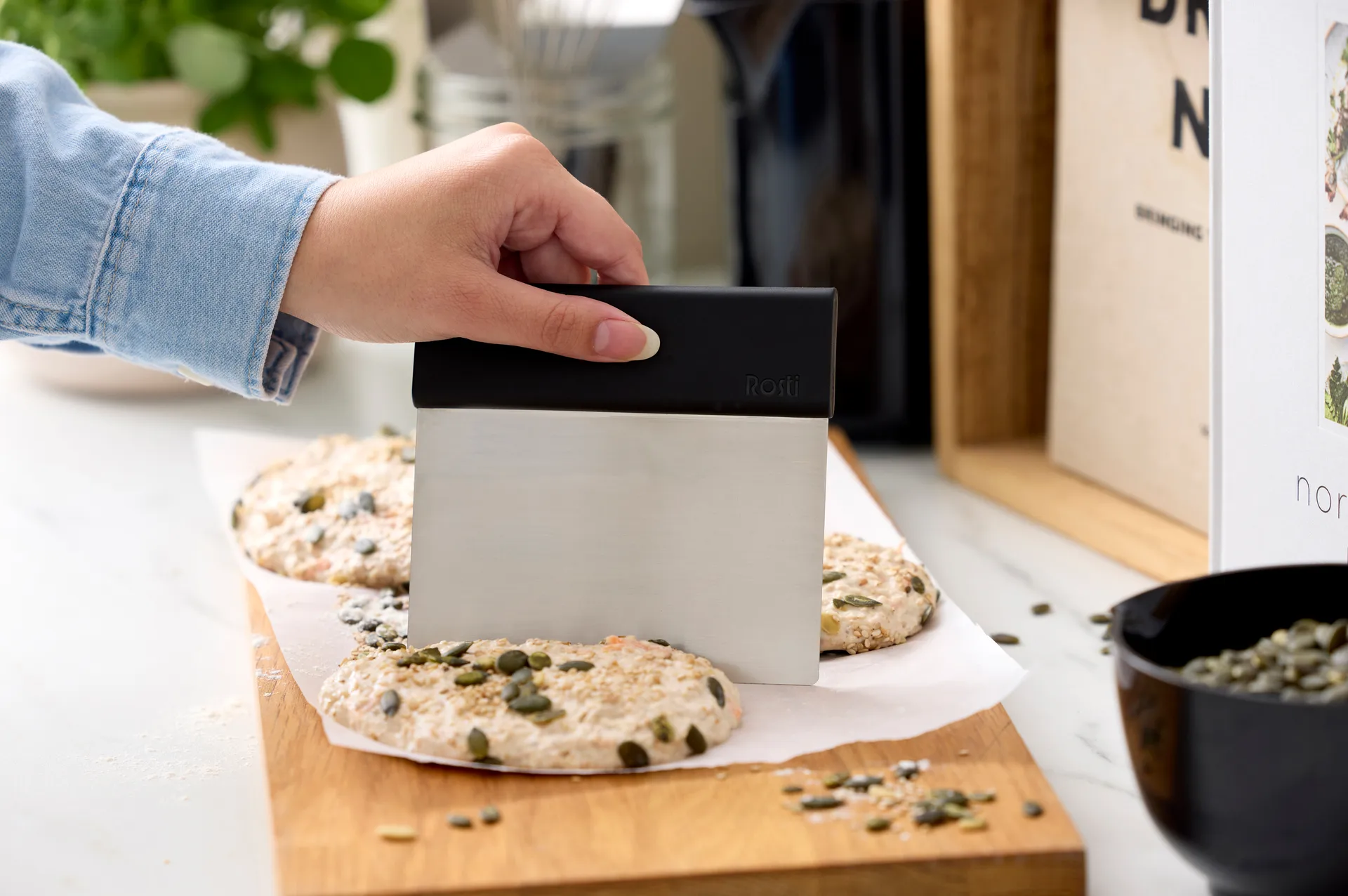 Emma deegsnijder staal, Zwart Rosti