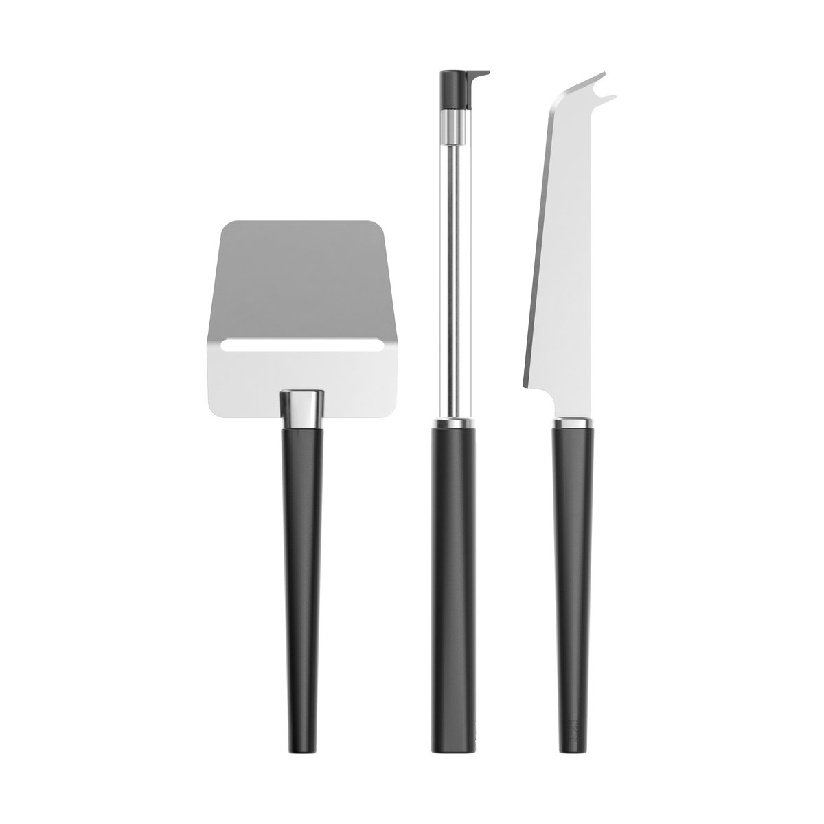 Rosti Emma kaasset 3 delen Black | Scandinavisch Interieur | Kaasmessen | Zwart
