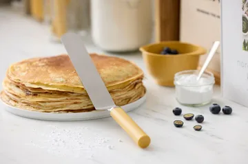 Emma paletmes smal staal 33 cm - Curry - Rosti