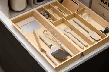 Emma paletmes smal staal 33 cm - Humus - Rosti