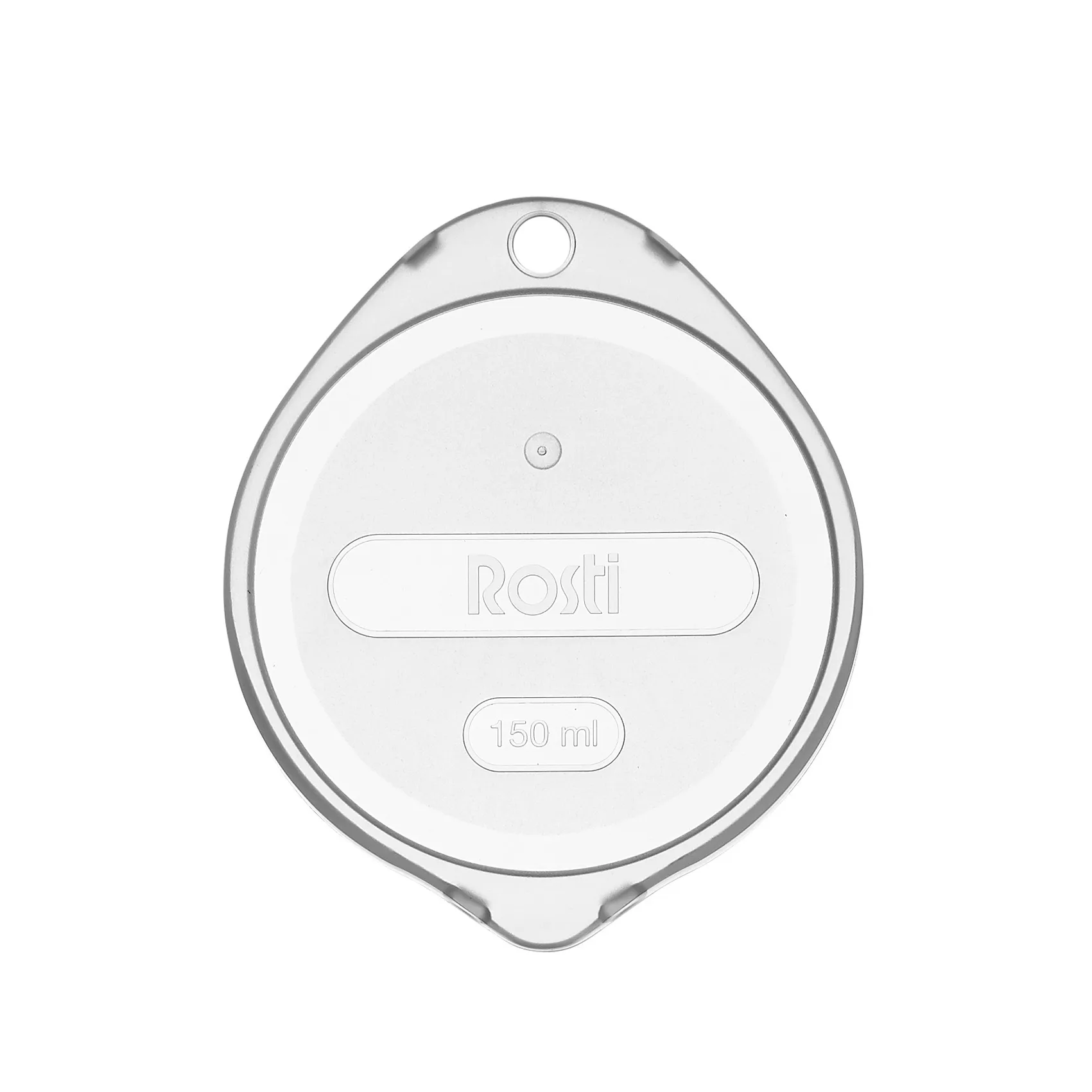 Margrethe deksel bij kom 0,15 l, Helder Rosti