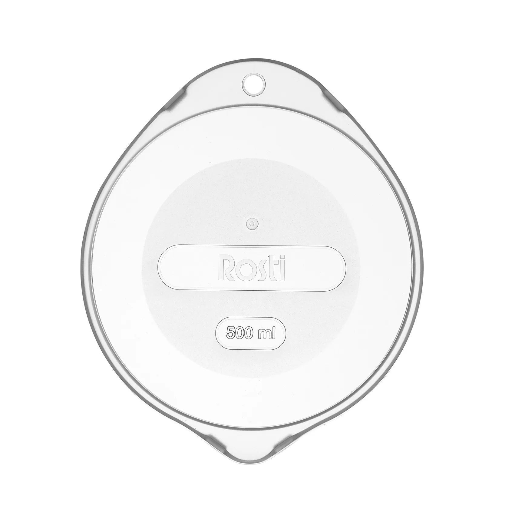 Margrethe deksel bij kom 0,5 l, Helder Rosti