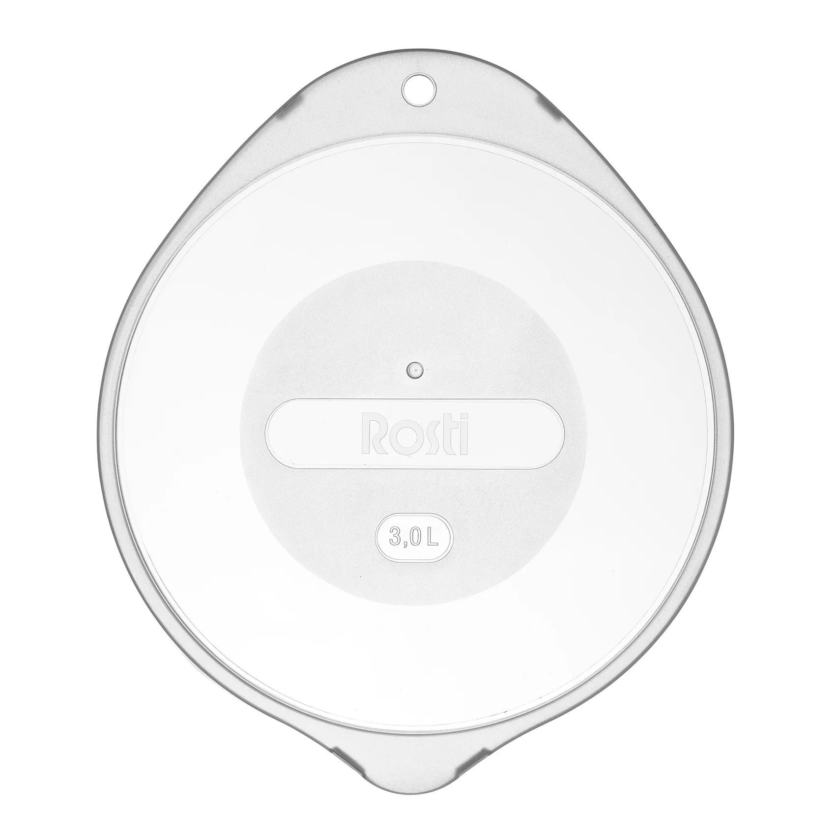 Margrethe deksel bij kom 3 l, Helder Rosti