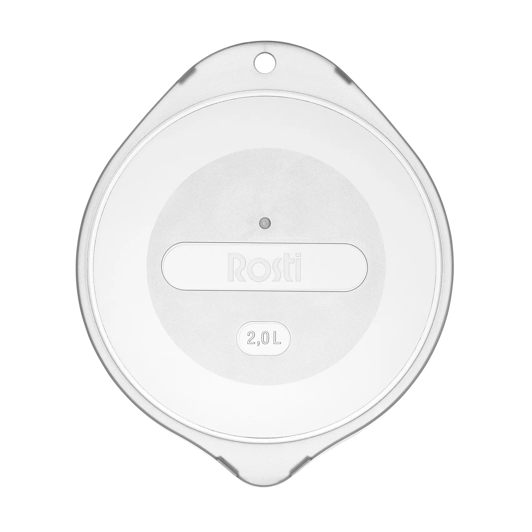 Margrethe deksel voor kom 2 l, Helder Rosti