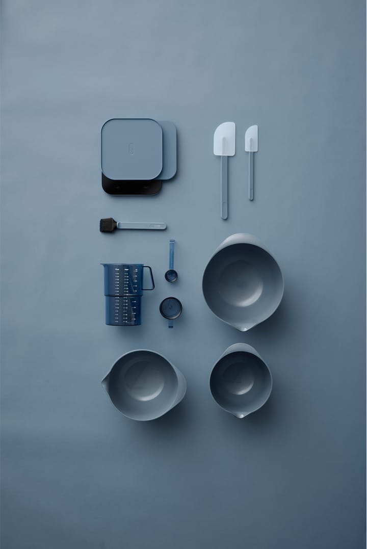 Margrethe kom 1,5 l, Dusty Blue Rosti