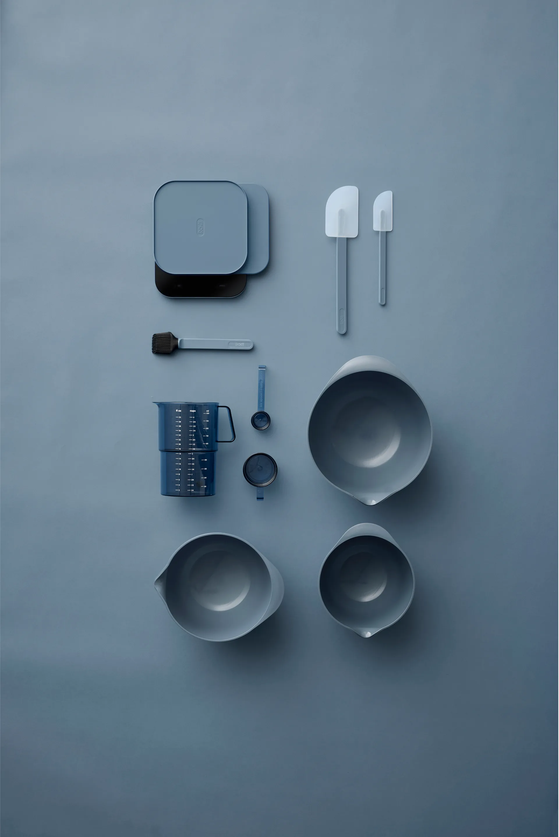 Margrethe kom 2 l, Dusty Blue Rosti