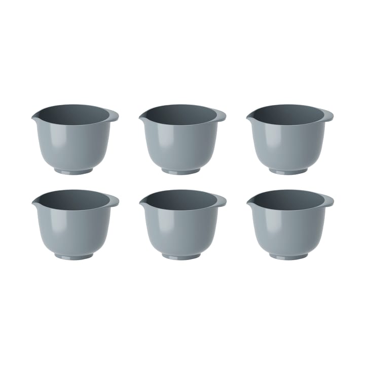 Margrethe mini schaal 25 ml 6-pack - Dusty blue - Rosti