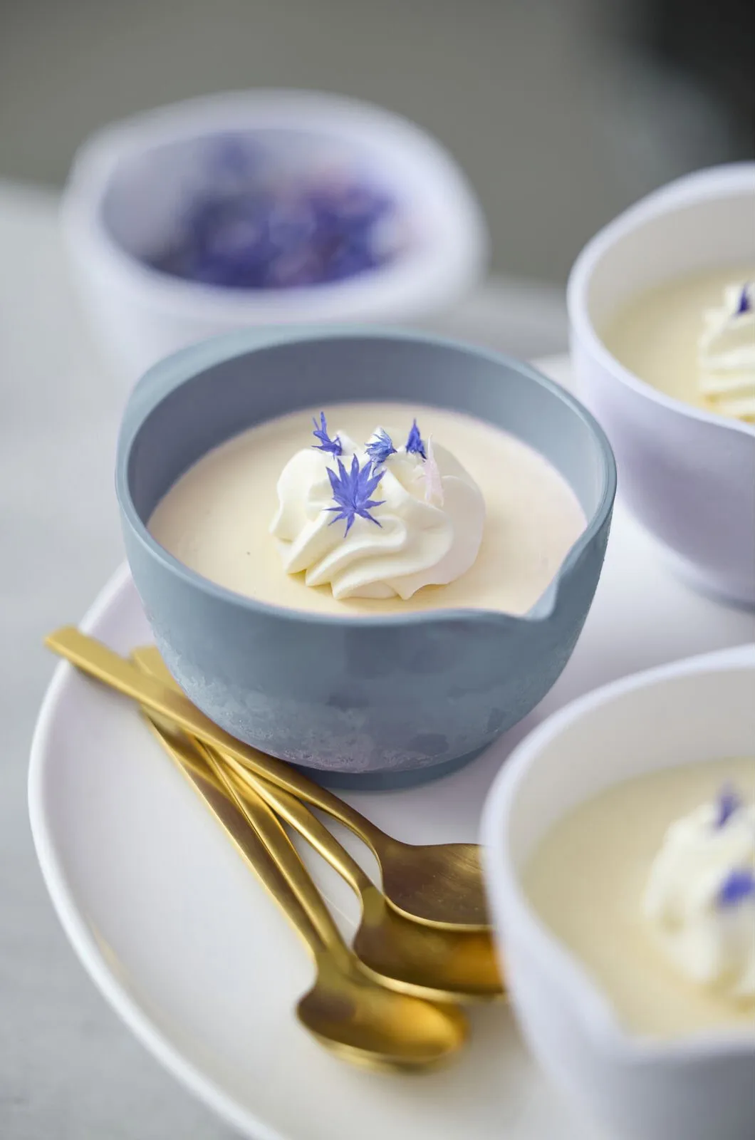 Margrethe mini schaal 25 ml 6-pack, Dusty blue Rosti