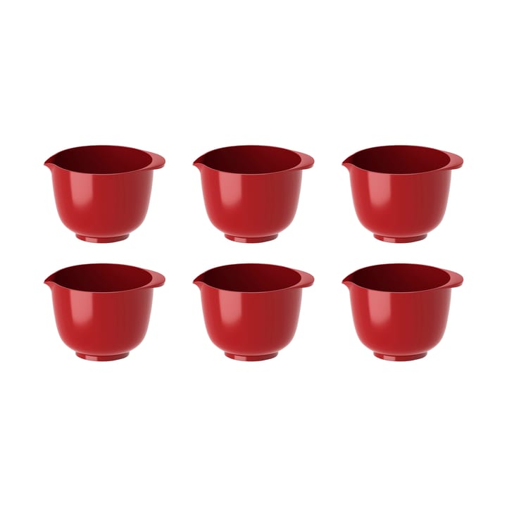 Margrethe mini schaal 25 ml 6-pack - Rood - Rosti
