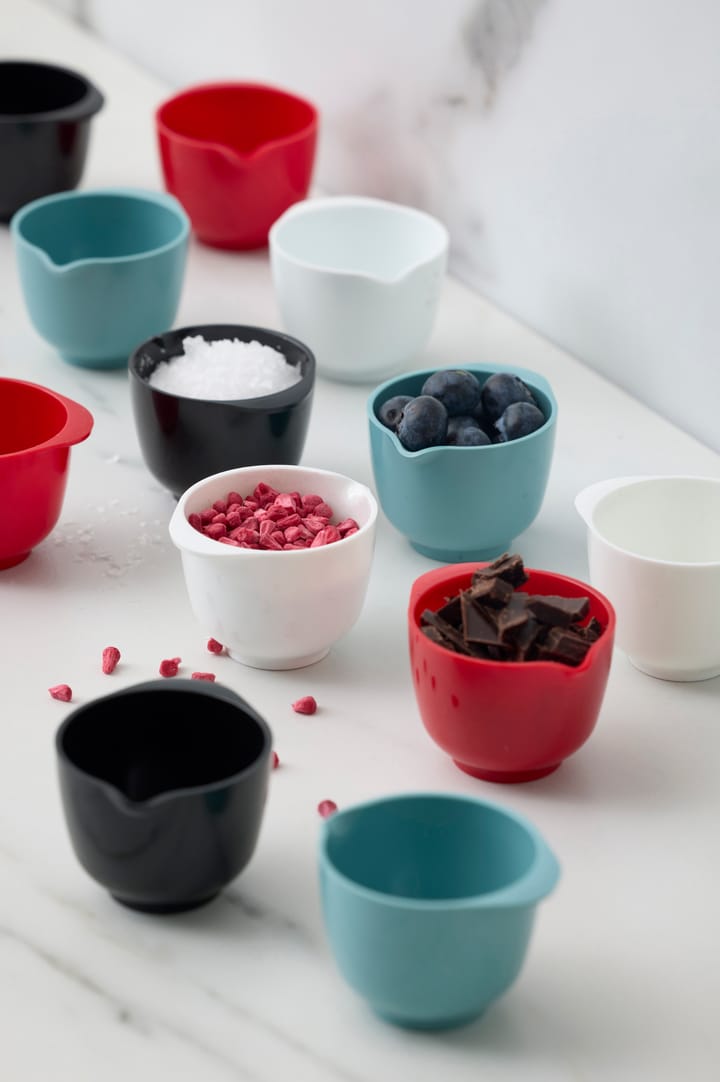 Margrethe mini schaal 25 ml 6-pack, Wit Rosti