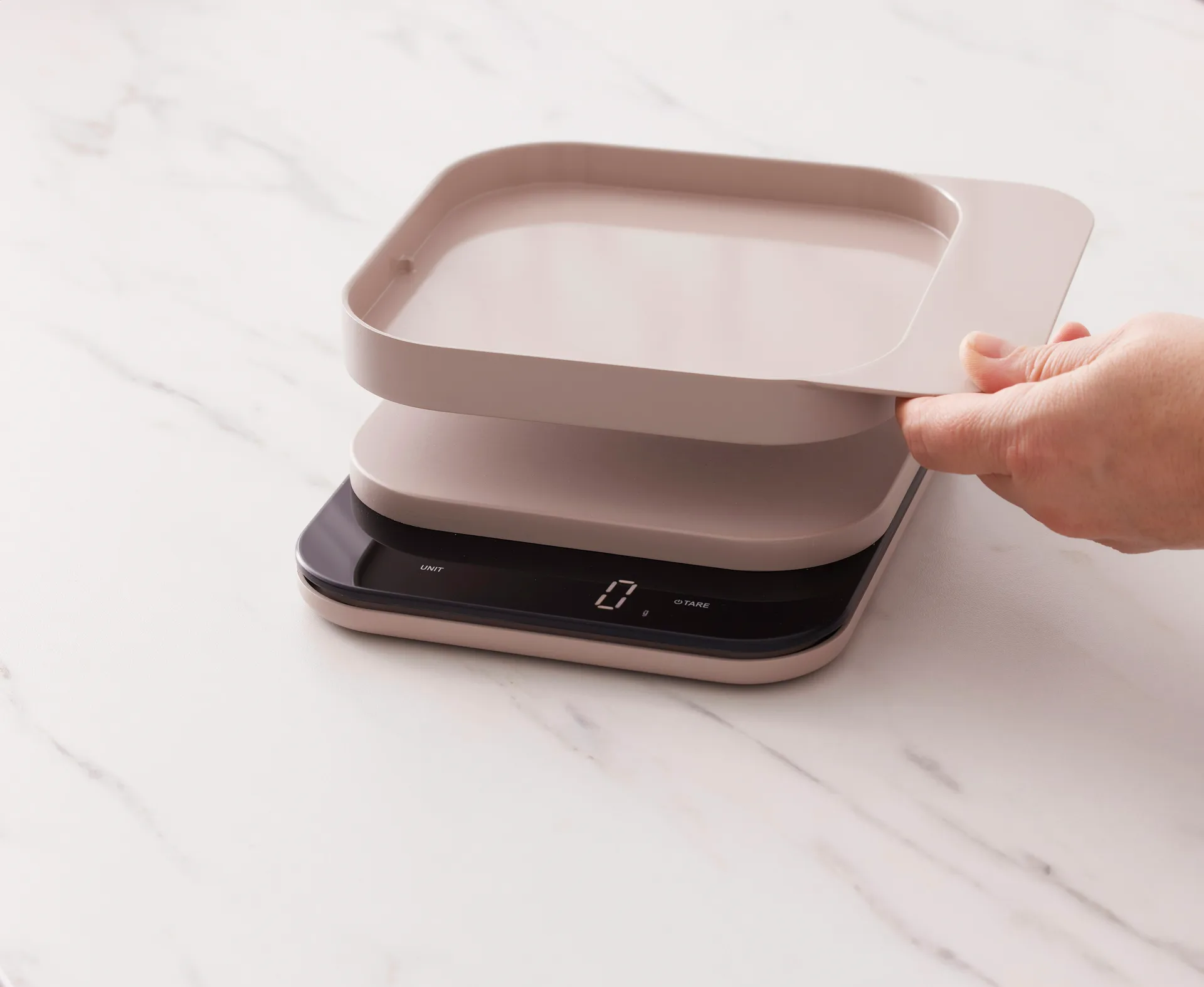 Mensura keukenweegschaal, Humus Rosti