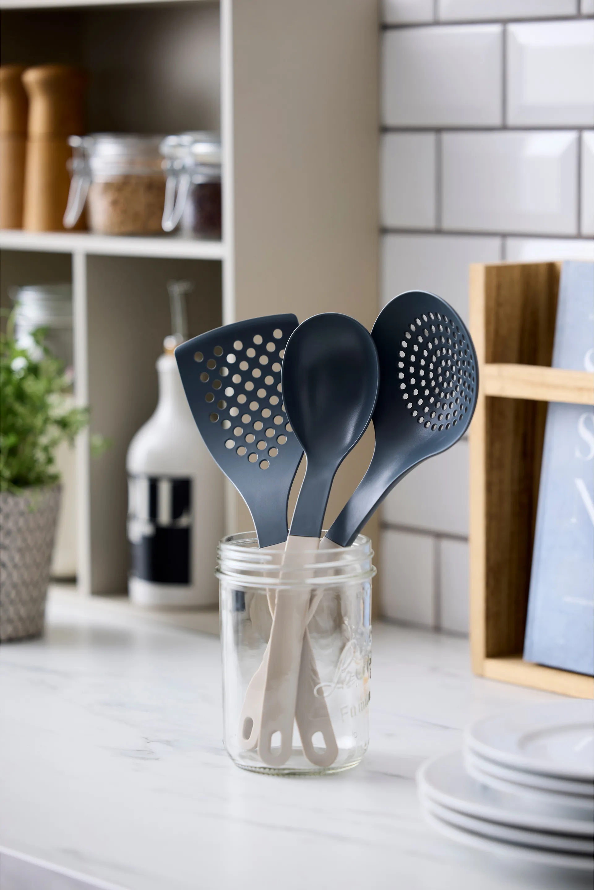 Optima keukengerei 2 3-delig, Humus nylon Rosti