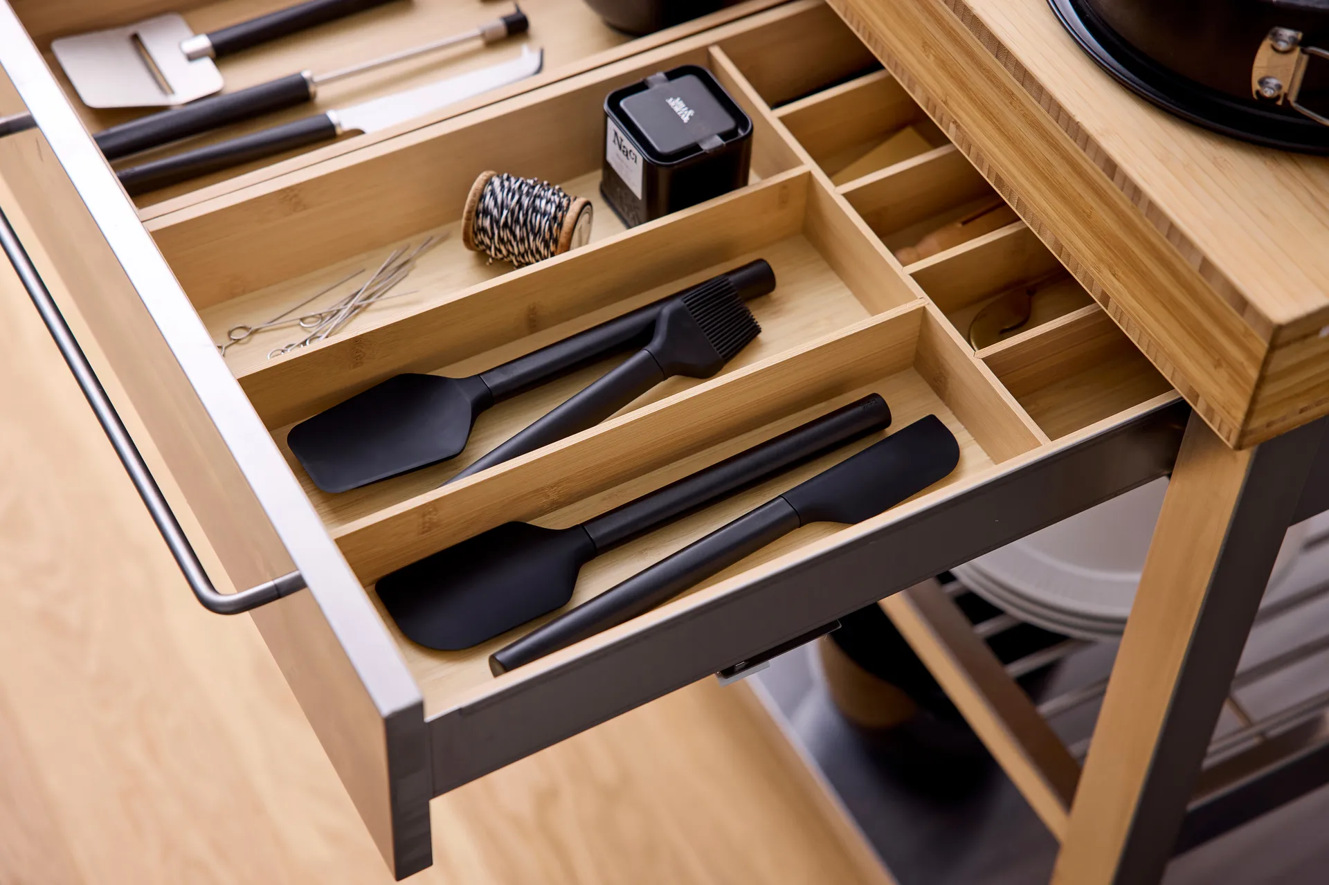 Rosti Emma smalle deegschraper, Black Rosti