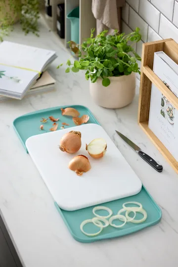 Separa snijplank met bakjes - Nordic green, 39x26 cm - Rosti