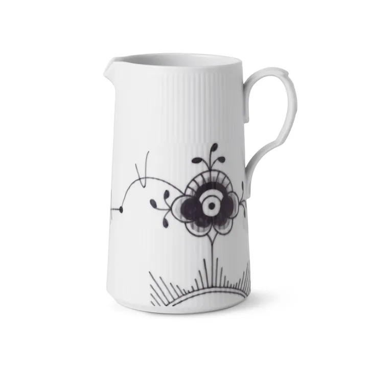 Black Fluted Mega kan - 1,5 L - Royal Copenhagen