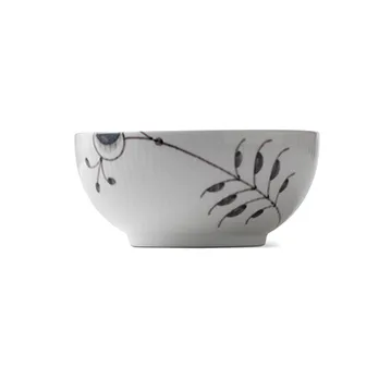 Black Fluted Mega schaal, Ø15 cm Royal Copenhagen