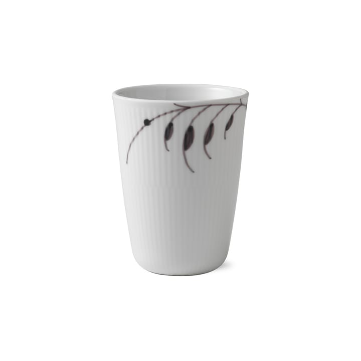 Black fluted mega thermische beker, 39 cl Royal Copenhagen