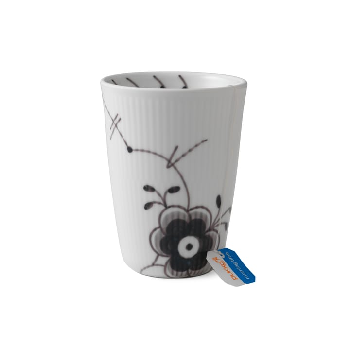 Black fluted mega thermische beker, 39 cl Royal Copenhagen