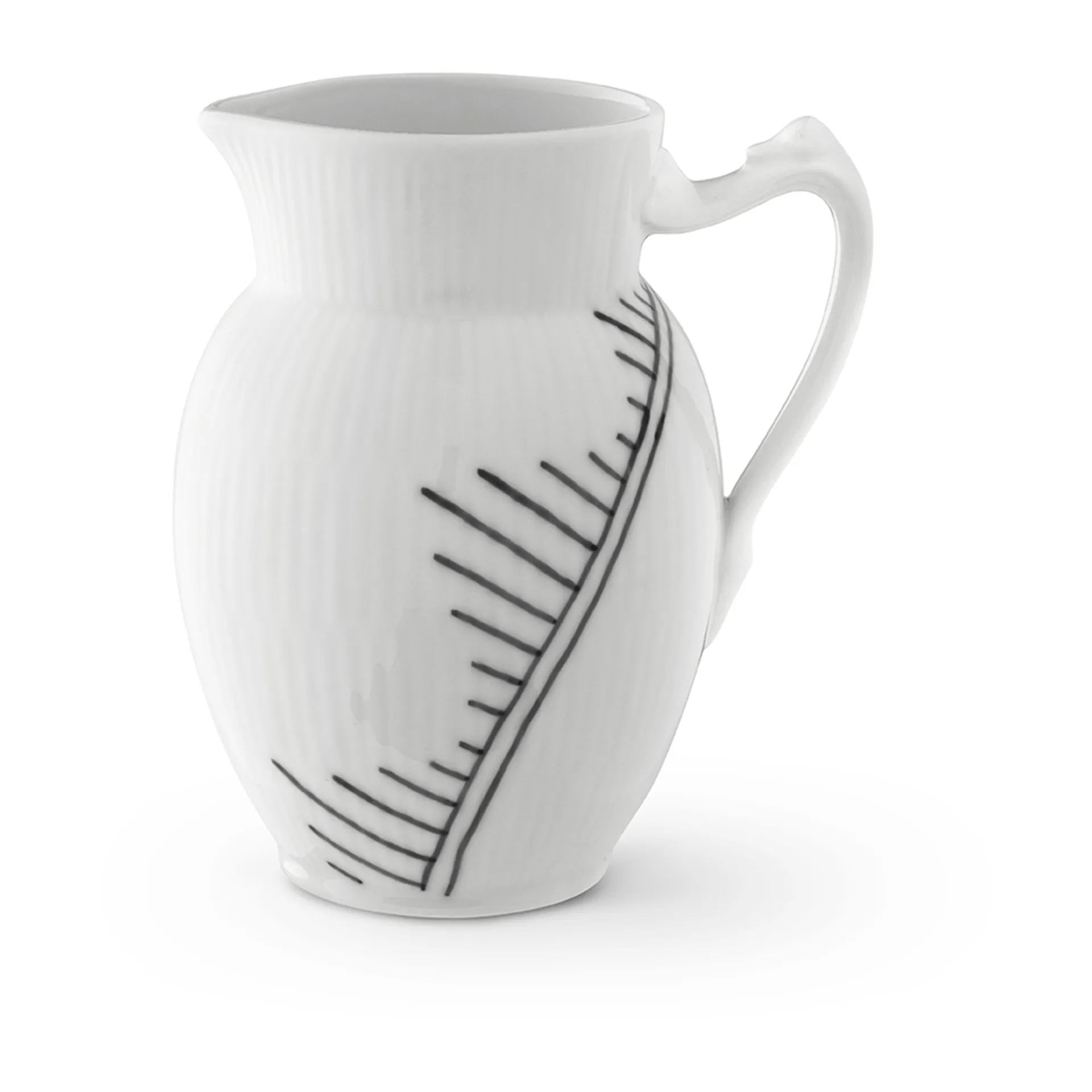 Black Fluted Mega zwart kan, 38 cl Royal Copenhagen