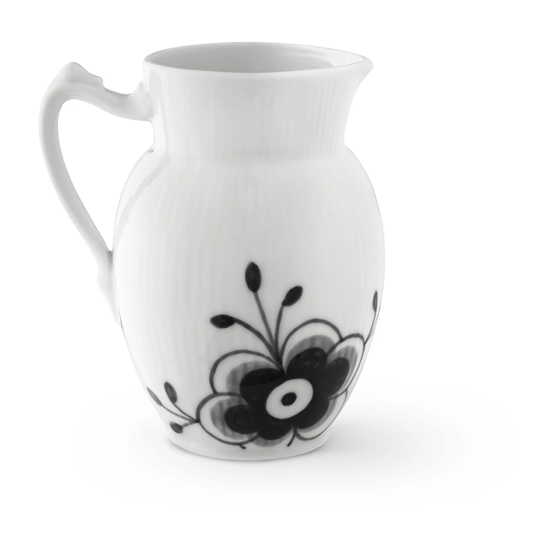 Black Fluted Mega zwart kan, 38 cl Royal Copenhagen