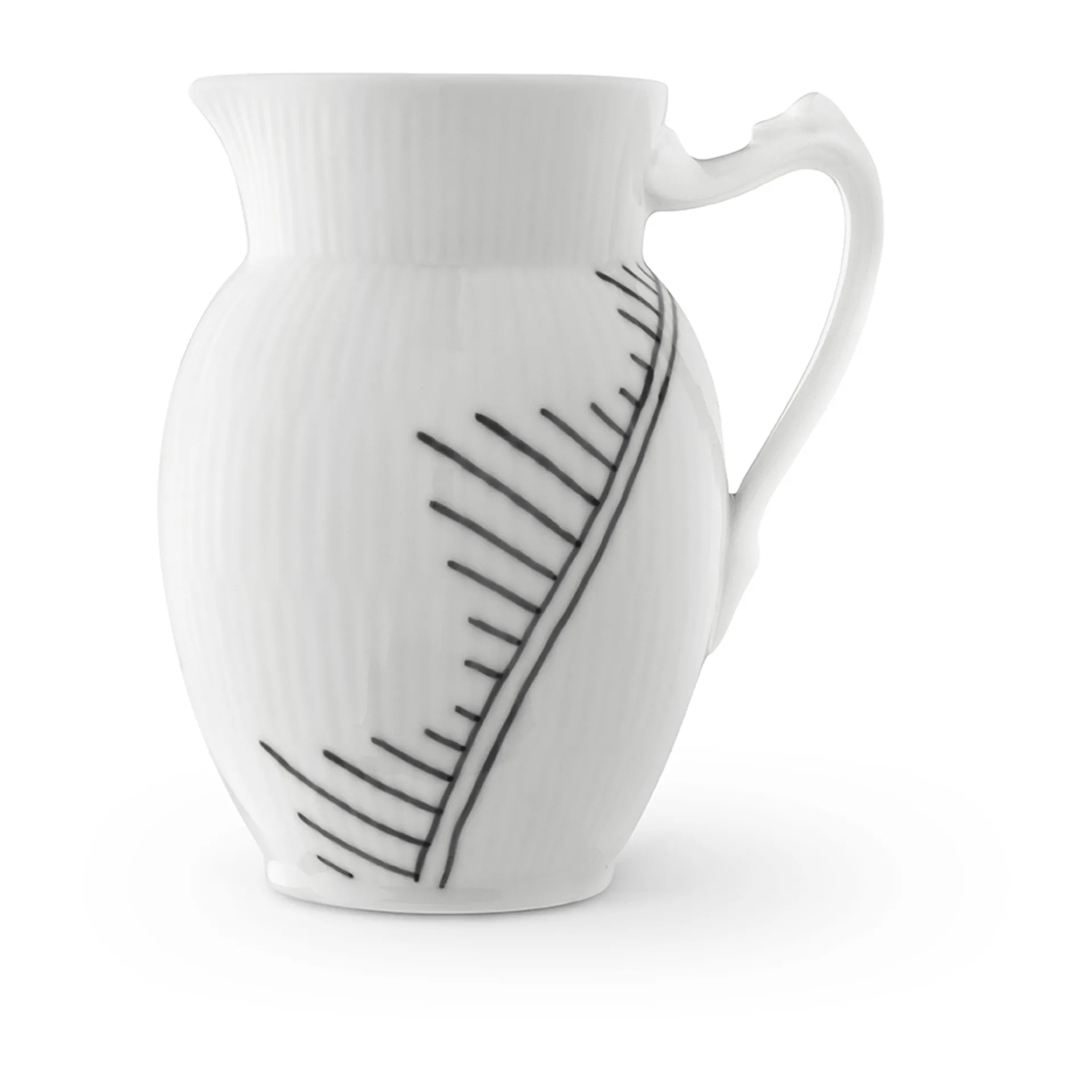 Black Fluted Mega zwart kan, 38 cl Royal Copenhagen