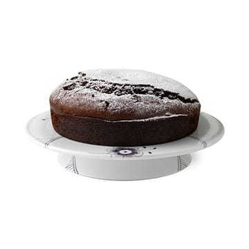 Black Fluted Mega zwart taartstandaard - Ø 32 cm. - Royal Copenhagen