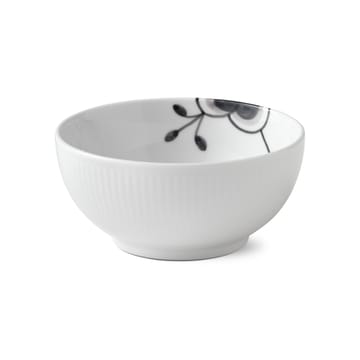 Black flutede mega schaal - Ø 13 cm - Royal Copenhagen