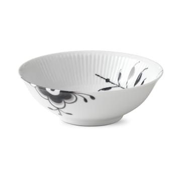 Black flutede mega schaal - Ø 16 cm - Royal Copenhagen