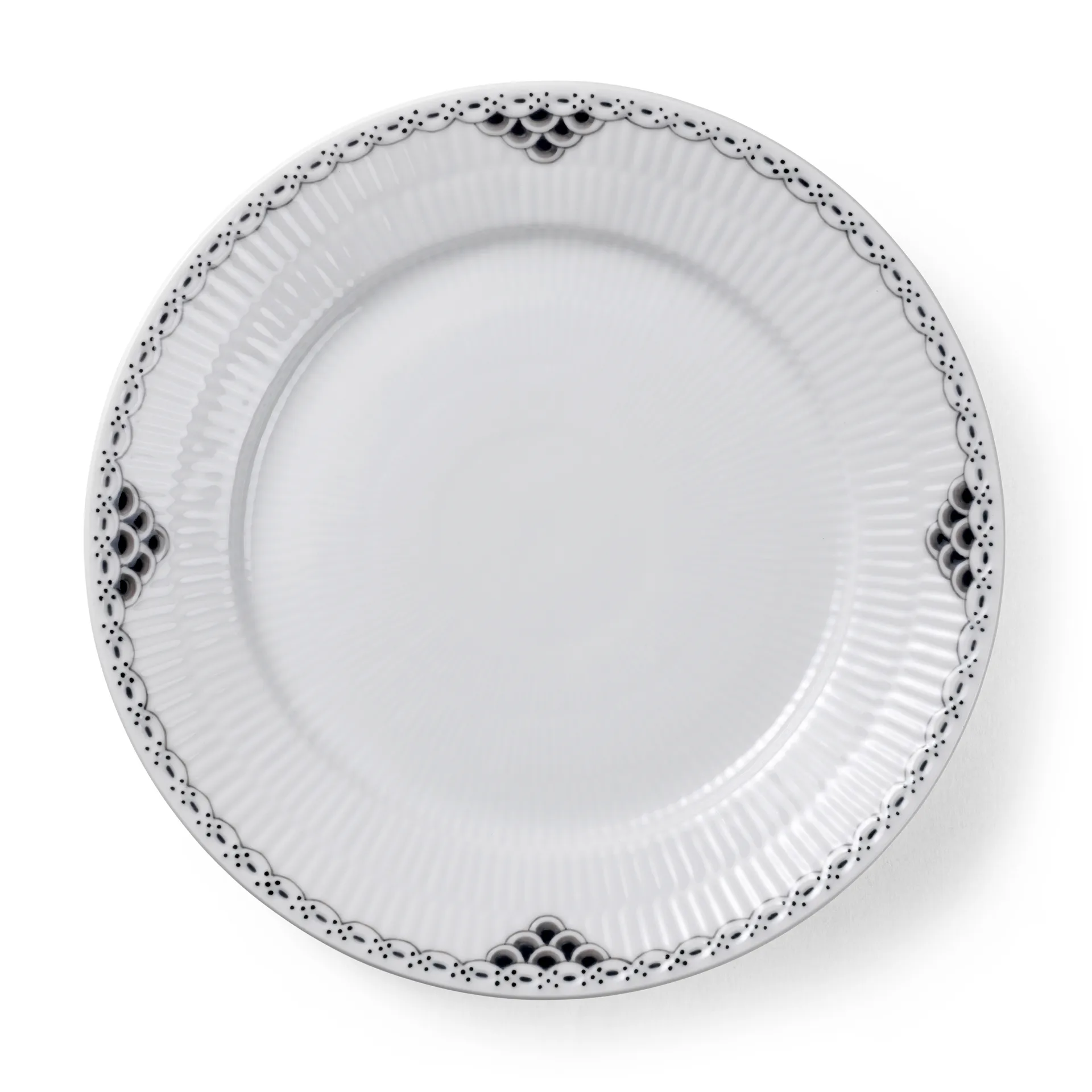 Black Lace bordje, Ø22 cm Royal Copenhagen
