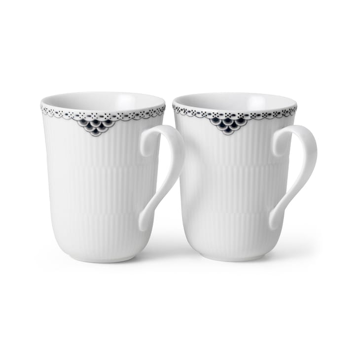 Black Lace kop 2-pack - 33 cl - Royal Copenhagen