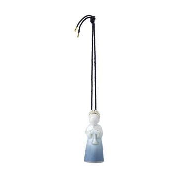 Blue Collectibles 2023 beeldje - Engel met trompet 9,5 cm - Royal Copenhagen