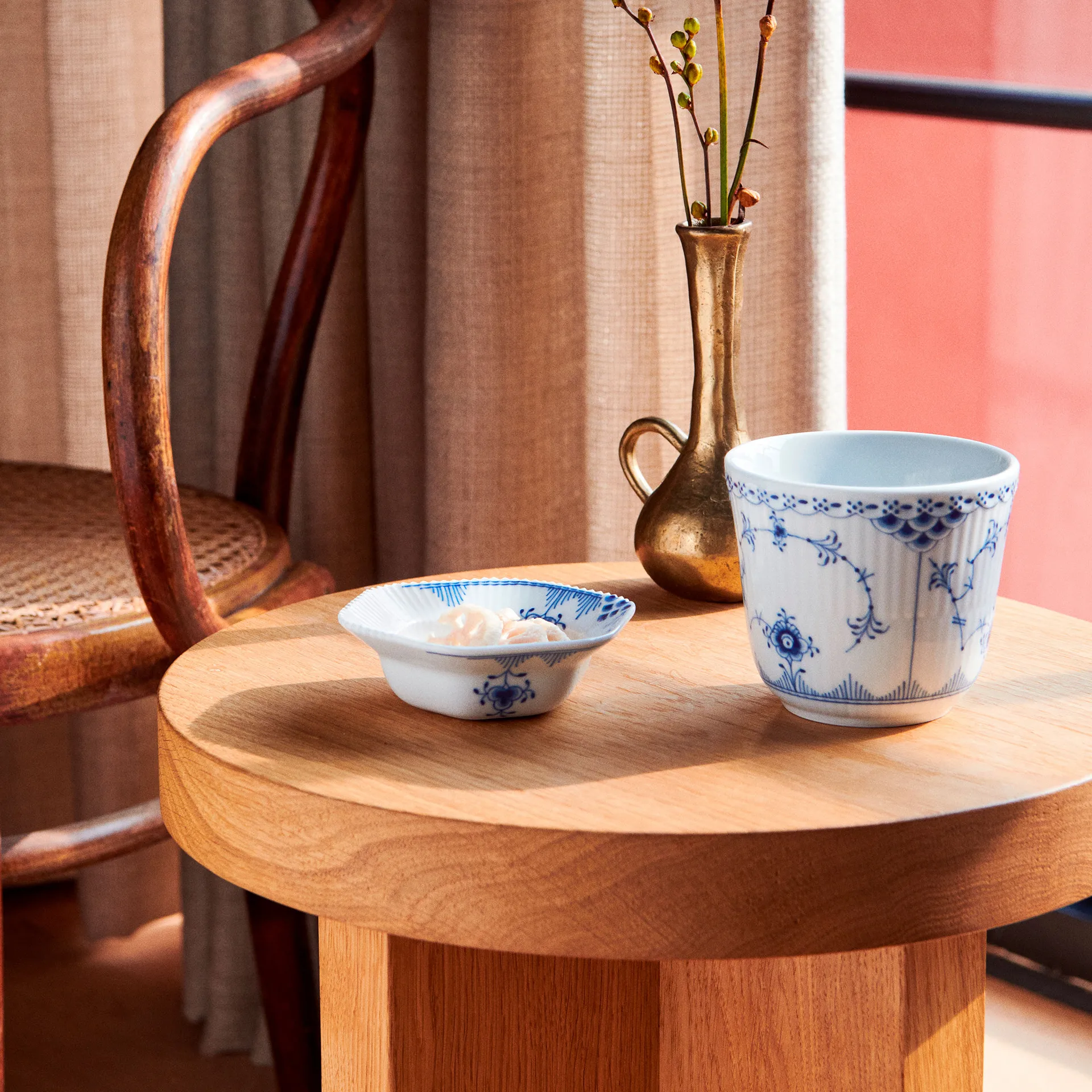 Blue Elements kom 10 cl, Blauw Royal Copenhagen