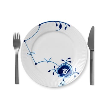 Blue Fluted Mega bord 6 - Ø 22 cm - Royal Copenhagen
