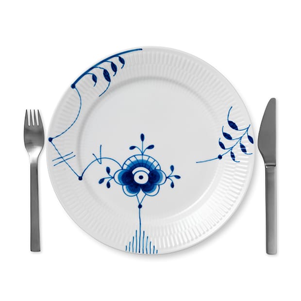 Blue Fluted Mega bord 6, Ø 27 cm Royal Copenhagen