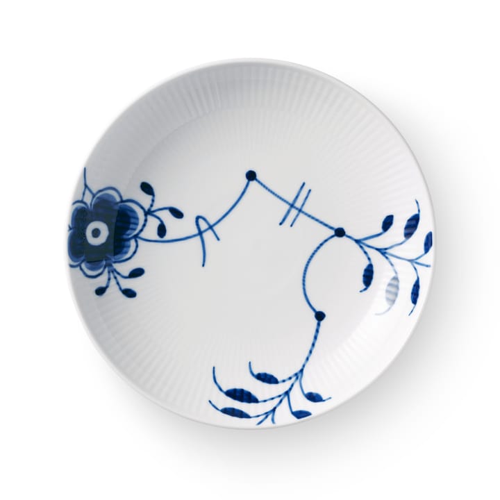Blue Fluted Mega diep bord, 20 cm Royal Copenhagen
