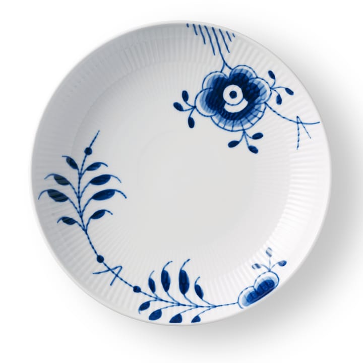 Blue Fluted Mega diep bord, 25 cm Royal Copenhagen
