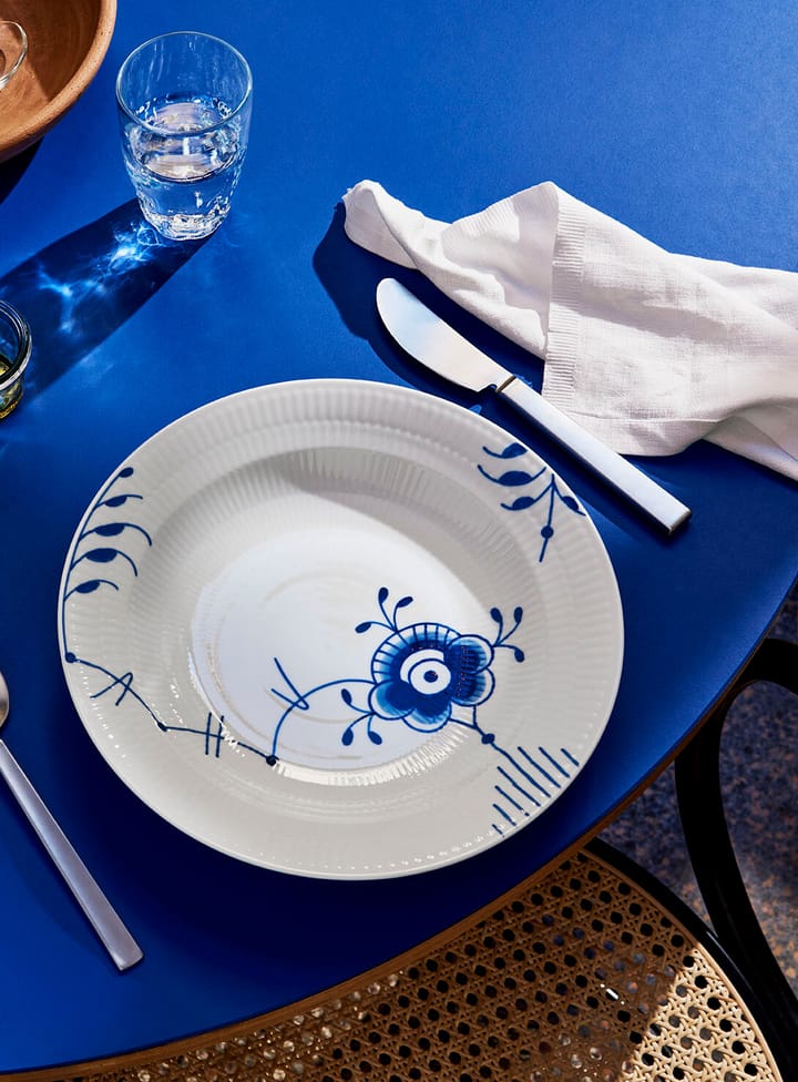 Blue Fluted Mega diep bord, Ø27 cm Royal Copenhagen