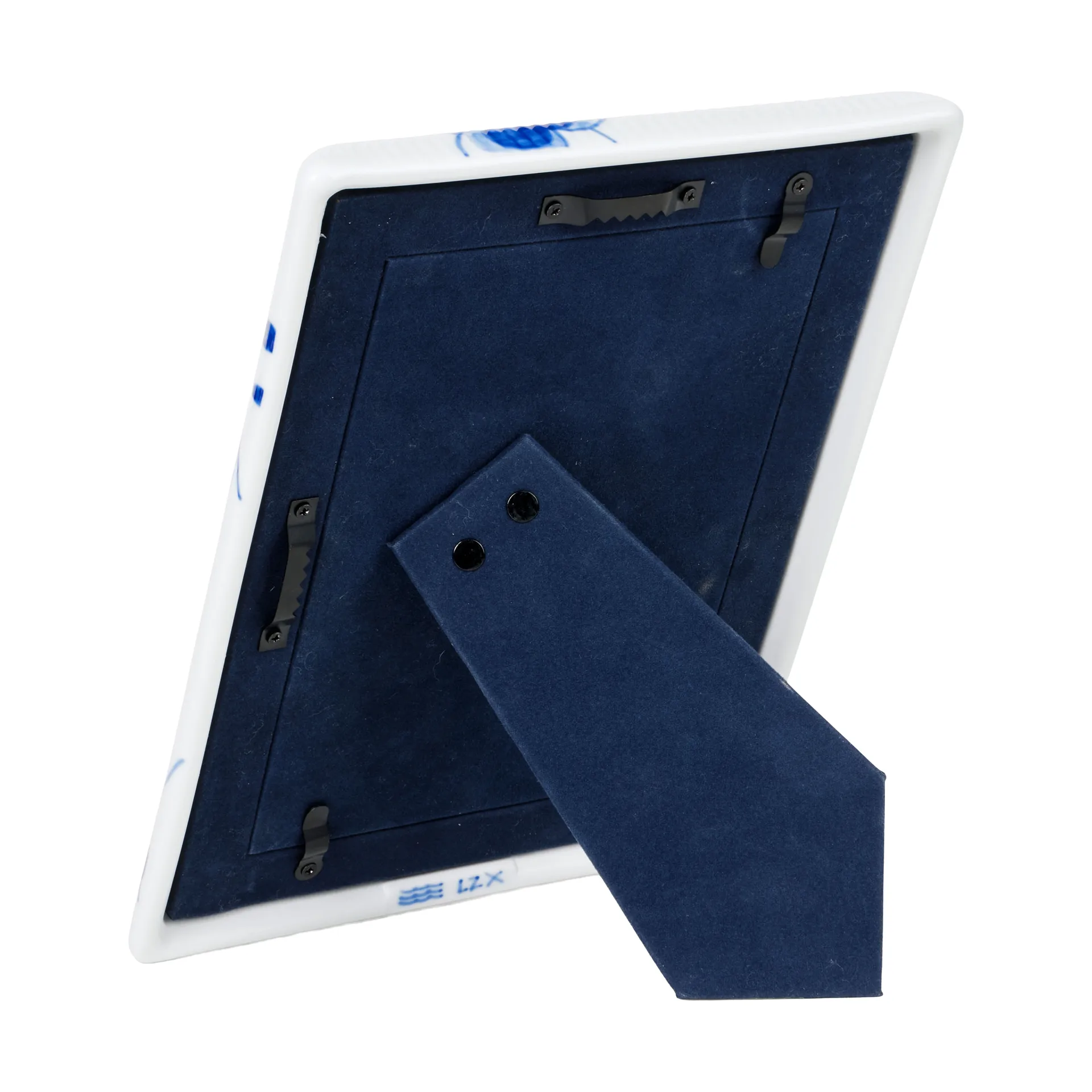 Blue Fluted Mega fotolijst 16,5x21 cm, White-blue Royal Copenhagen