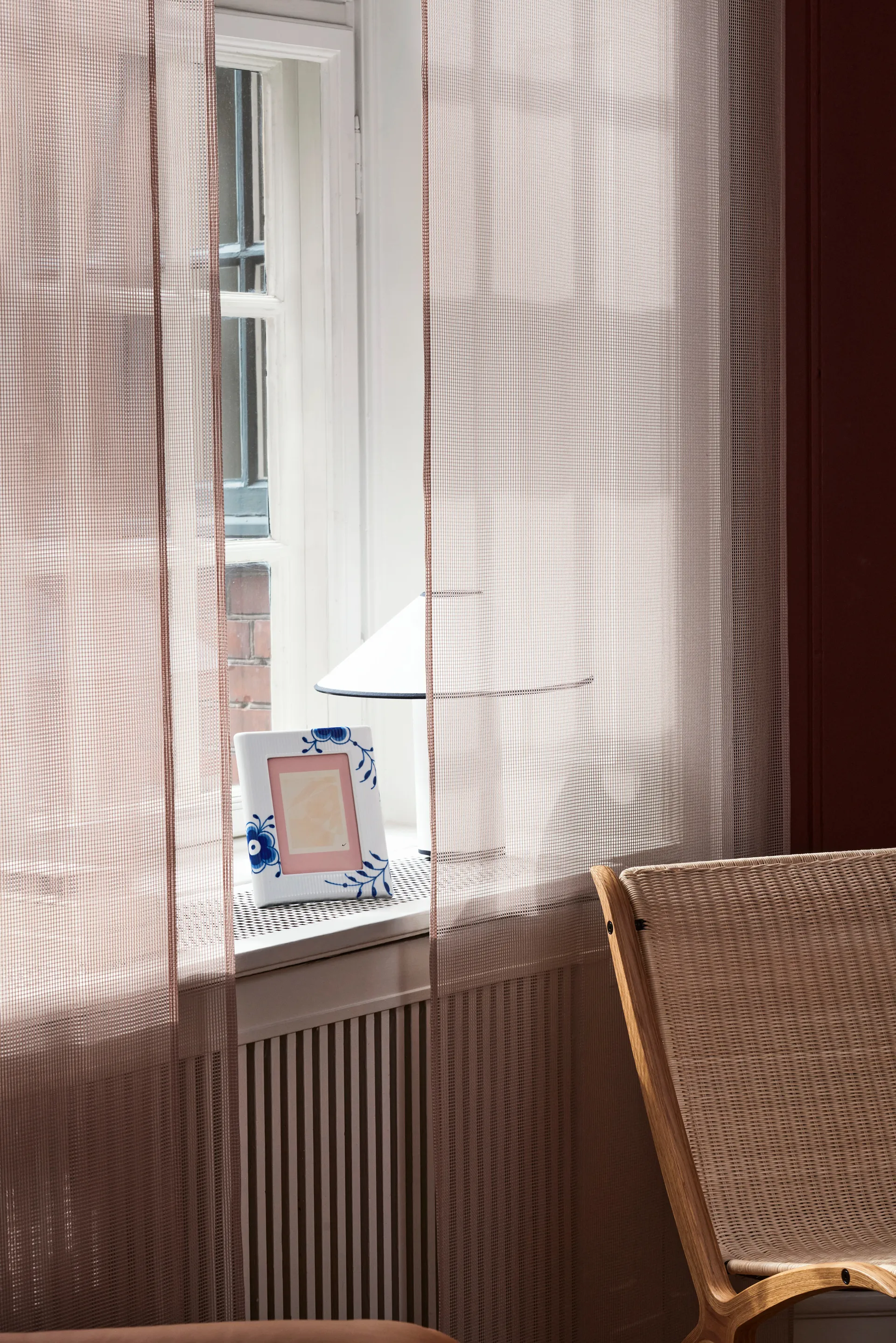 Blue Fluted Mega fotolijst 16,5x21 cm, White-blue Royal Copenhagen