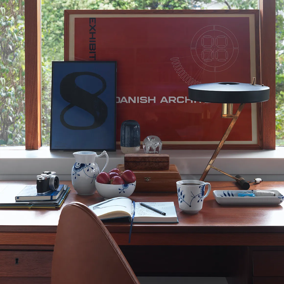 Blue Fluted Mega kan, 90 cl Royal Copenhagen