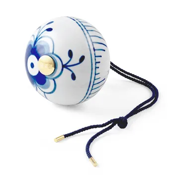 Blue Fluted Mega kerstbal 2 - Ø9,5 cm - Royal Copenhagen