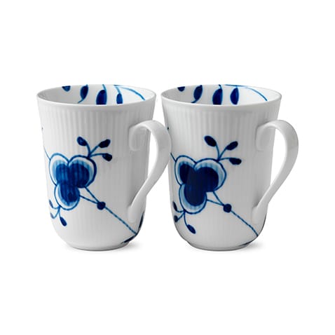 Blue Fluted Mega mok 2 delig - 33 cl - Royal Copenhagen