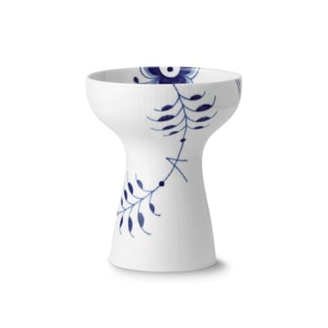 Blue Fluted Mega open vaas - 19 cm - Royal Copenhagen
