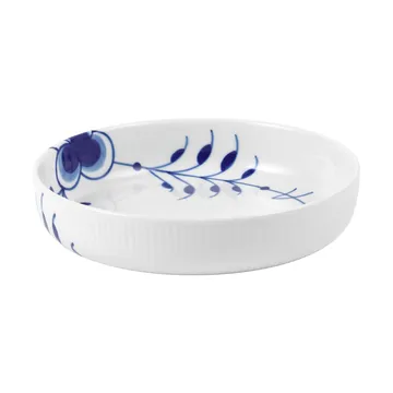 Blue Fluted Mega ovenschaal Ø18,5 cm - White-blue - Royal Copenhagen