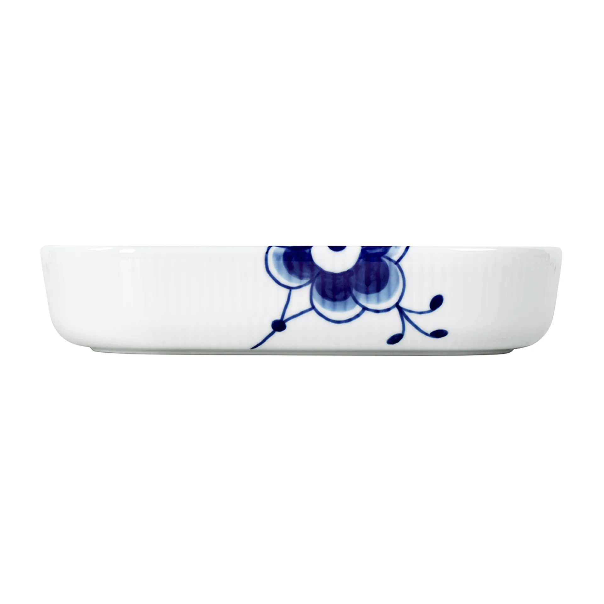 Blue Fluted Mega ovenschaal vierkant, 25x25 cm Royal Copenhagen
