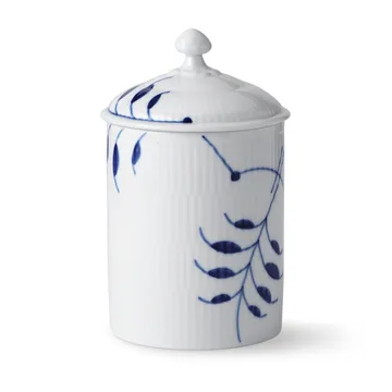 Blue Fluted Mega pot met deksel - 16 cm - Royal Copenhagen