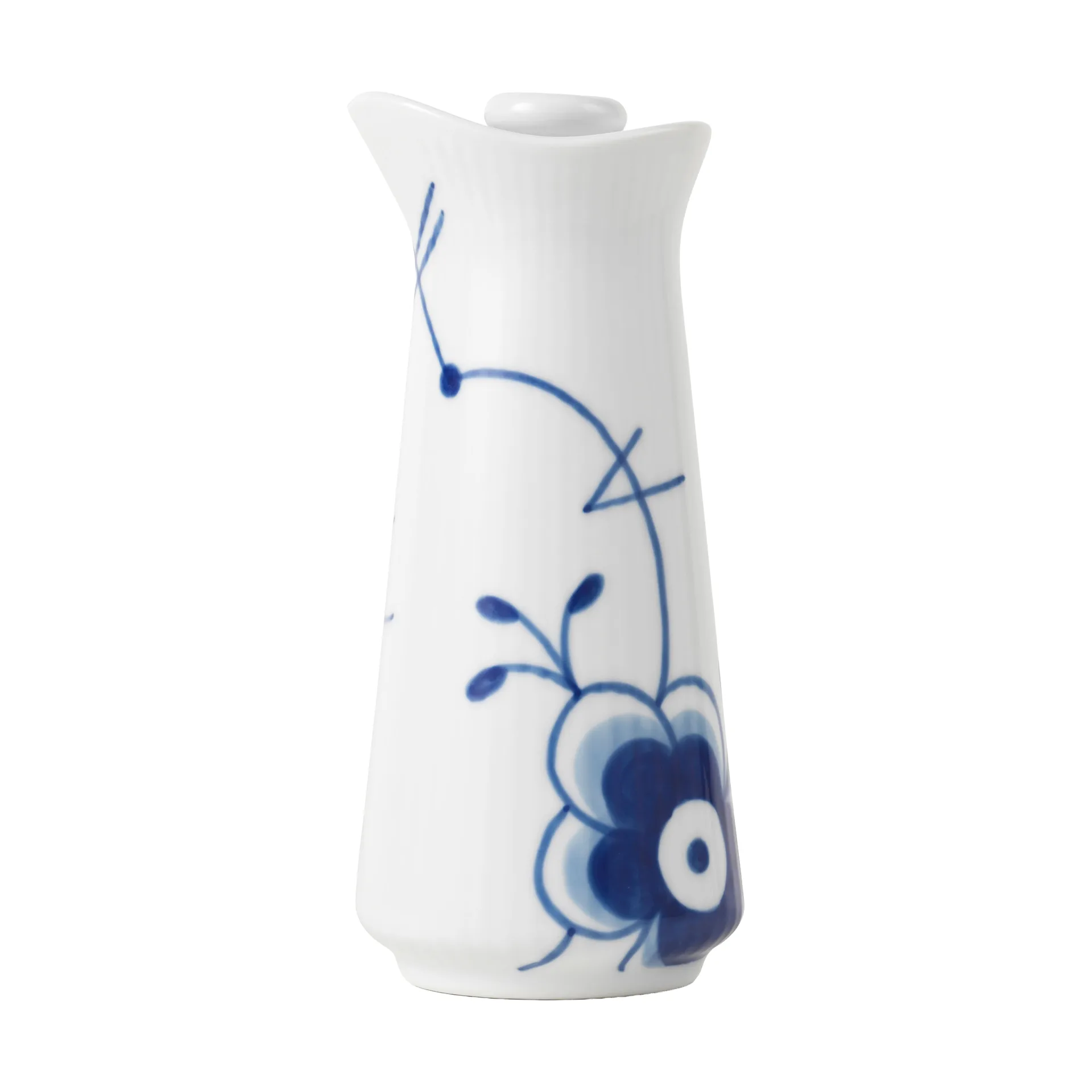 Blue Fluted Mega sauskan met deksel 0,33 L, White-blue Royal Copenhagen