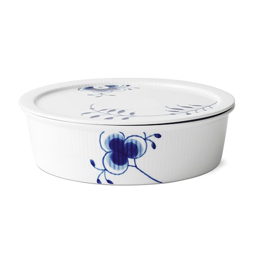 Blue Fluted Mega schaal met deksel - 145 cl. - Royal Copenhagen